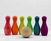 Table Top Bowling Set - Neon