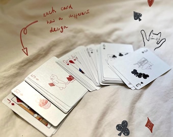 Cat Playing Cards: Standard 52 Poker Card Deck with Adorable Designs