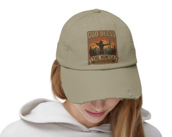 God zegene de jager dameshoed, vrouwelijke boogjager pet, Christian Huntress hoed, vrouwen jagen vader hoed, buitenshuis vrouw cadeau