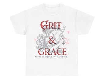 Cowgirl Grafik T-Shirt: Western Country Style