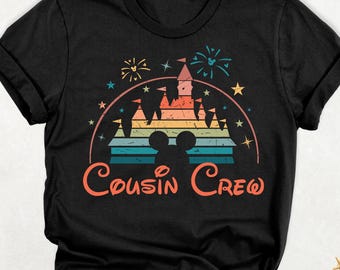 Matching Cousin Crew Shirts Disney Trip T-Shirt Family Cousin Crew Shirt, Cousins Vacation Tee, Disney Squad Outfit, Disney Trip Cousin Tees