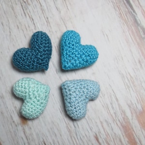Crochet hearts, small heart, heart huggie, home decor, amigurumi, wedding decor, crochet ornament, newborn baby girl boy photo prop