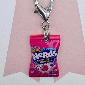 Candy Charm for Horse Bridle and Dog Collar.  Nerds Bridle Charm | Gummy Candy Bag Charm | Horse Tack Charm | Horse Girl Gift | Saddle Charm