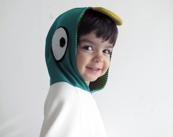 Duck's hoodie from Sarah and Duck. Duck hoodie. Halloween costume. Carnival costume. Everyday wear kids.