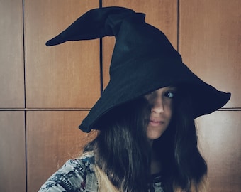 Witch hat. Wizard hat. Halloween hat. Magician hat. Wizarding hat. Kids' sizes. Adult sizes.