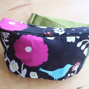 Canvas fanny pack. Adjustable. Ready to ship. Made in Italy 2