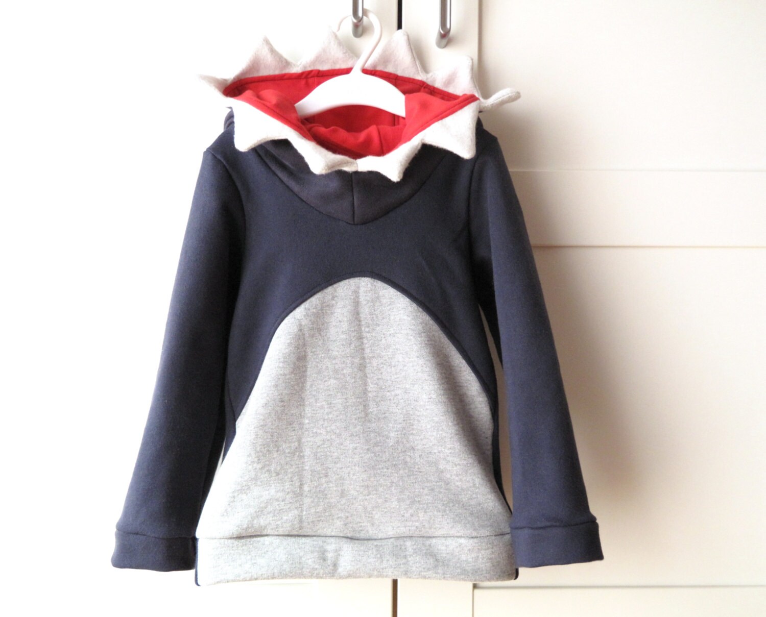 Shark Hoodie. Shark Costume. Shark Sweater. Halloween Costume. - Etsy