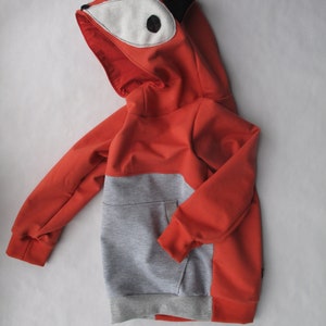 Fox hoodie. Fox sweatshirt. Fox costume. Fox sweater. Fox costume. Halloween costume. Carnival costume image 3