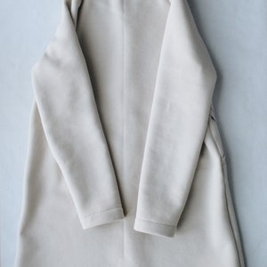 Fleece duster. Organic cotton. Made to measure image 4