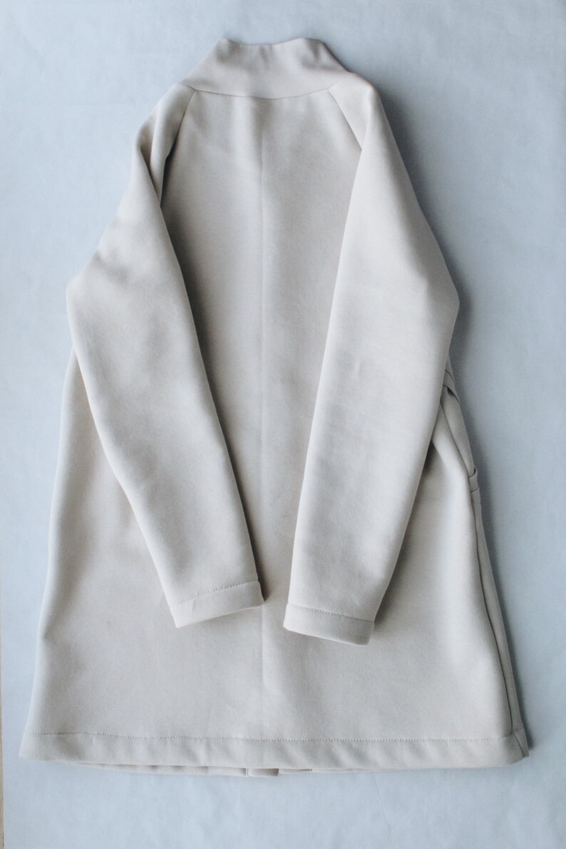 Fleece duster. Organic cotton. Made to measure image 4