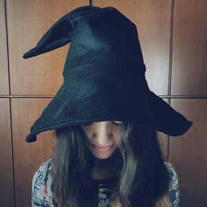 Witch hat. Wizard hat. Halloween hat. Magician hat. Wizarding hat. Kids' sizes. Adult sizes. image 5