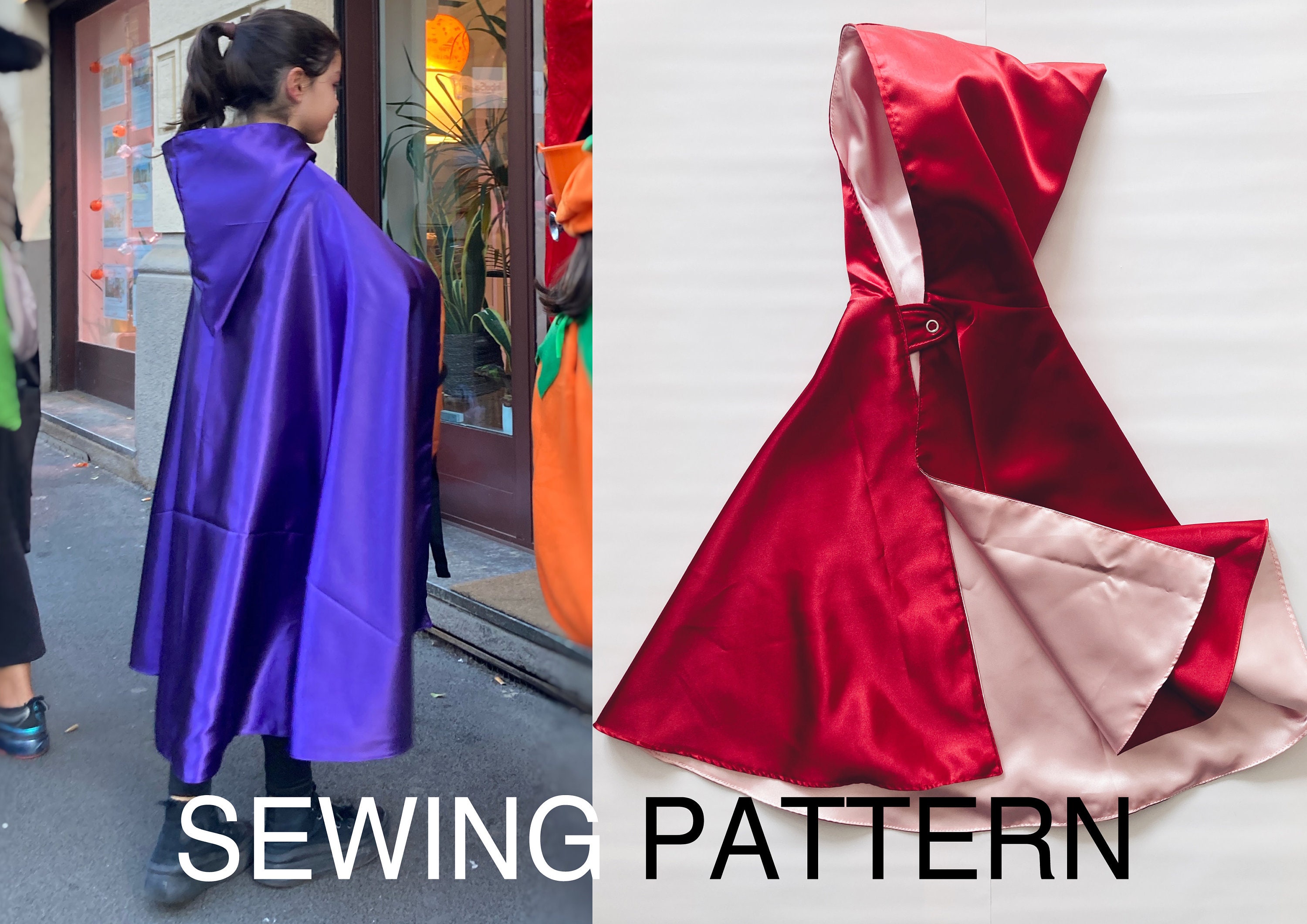 Wizard Cape Sewing Pattern Cape With Hood Sizes From 2 To 10 Years Etsy wizard-cape-sewing-pattern-cape-with-hood-sizes-from-2-to-10-years-etsy