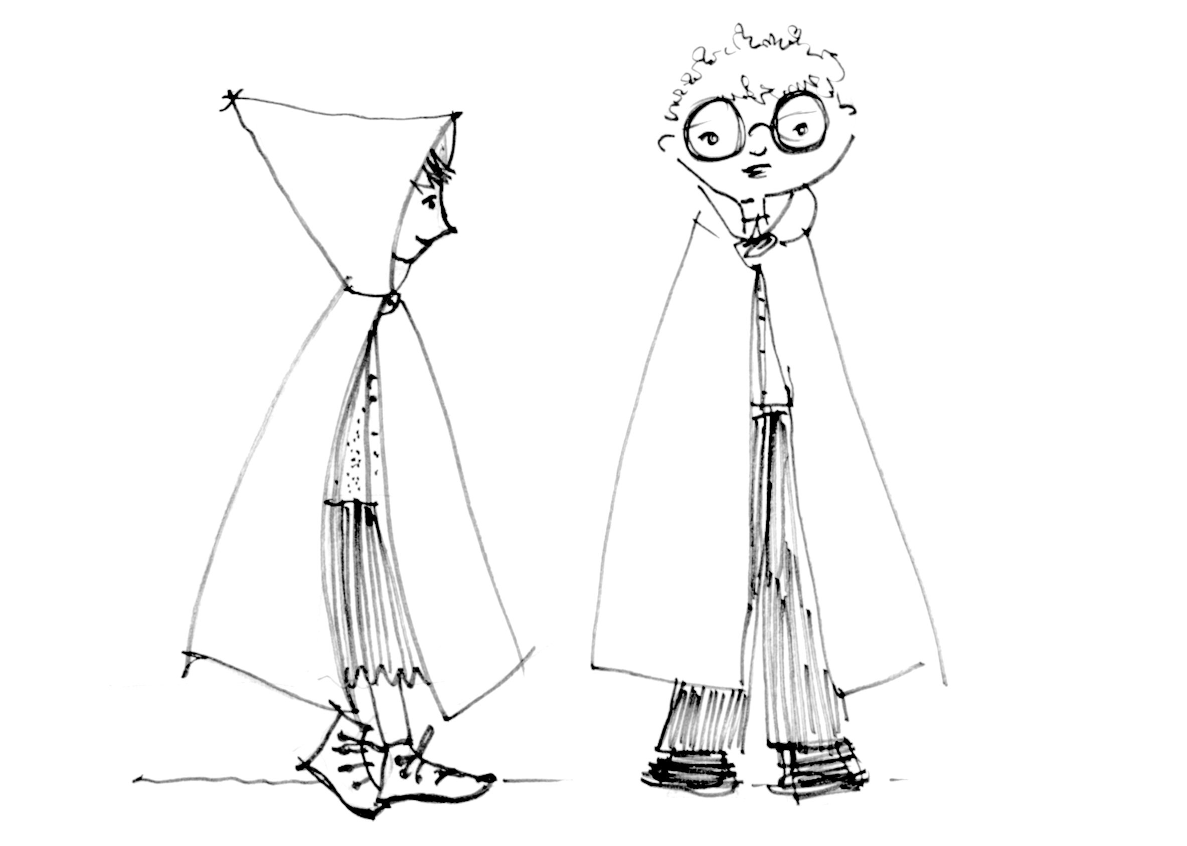 Wizard Capes Pattern Wizard Cape Sewing Pattern. Cape With Hood. Sizes From 2 to 10 Years - Etsy