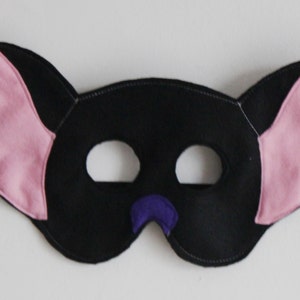 Costume pipistrello, costume Halloween, costume bambino, costume bambina, maglietta pipistrello, maschera pipistrello, festa halloween, bat immagine 4