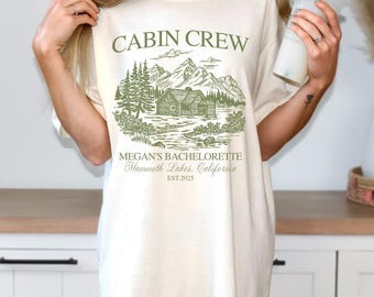 Anpassad t-shirt för möhippa: Bergsbrud, sjötema