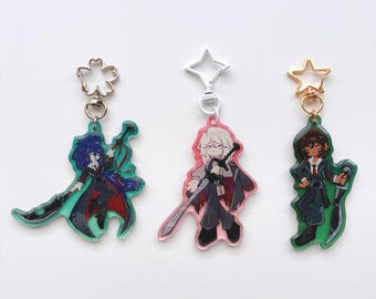 Limbus Company Acrylic Keychain | Hong Lu - Faust - Outis |
