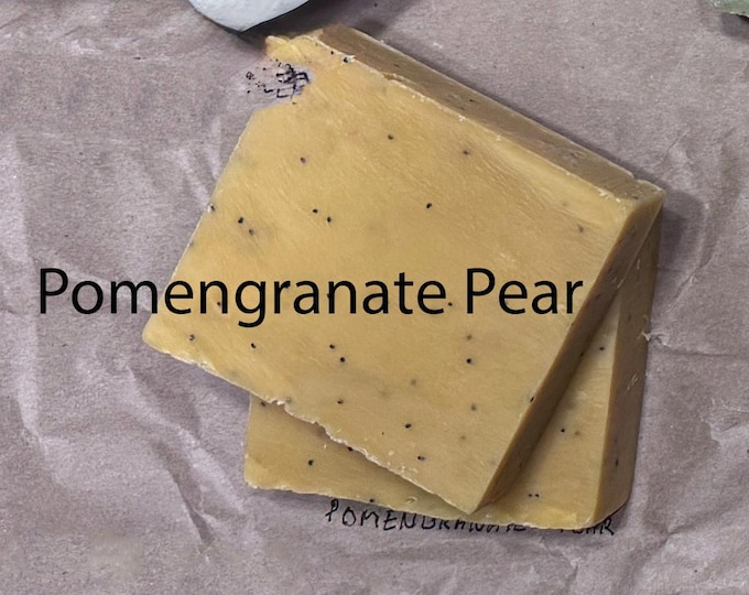Pomegranate Pear Soap (OAP)