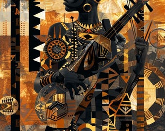 The Njih Guika Tribal Jazz Musician Series One