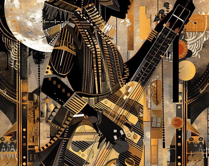 The Njih Guika Tribal Jazz Musician Series Four