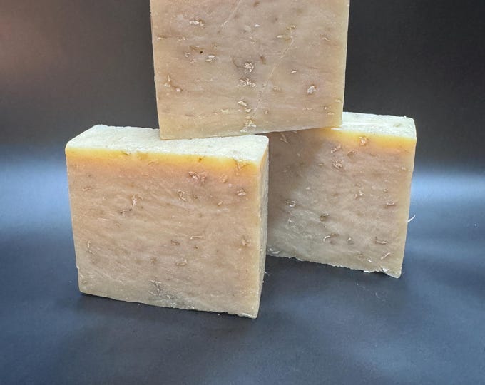 Lavender Oatmeal Goat Milk Soap