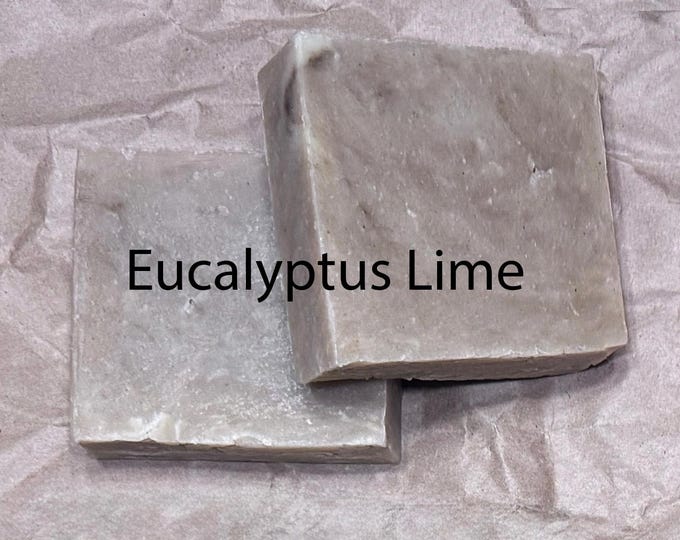 Eucalyptus Lime Hair, Body and Beard Soap (OAP)