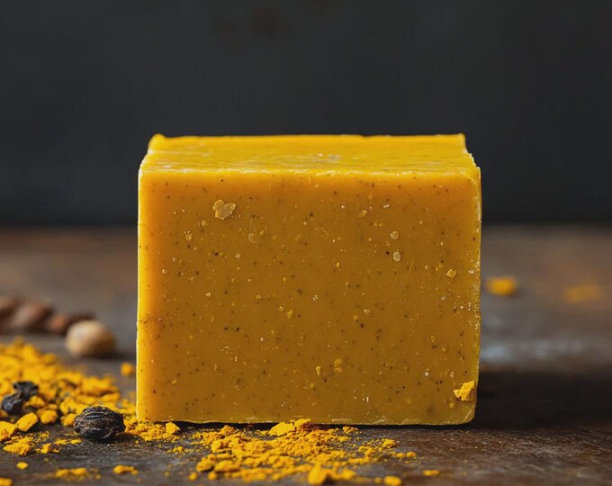 Turmeric, Orange & Honey Cold Process Soap
