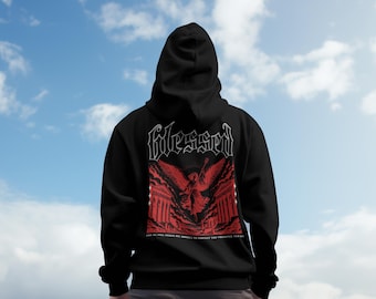 Blessed angel hoodie
