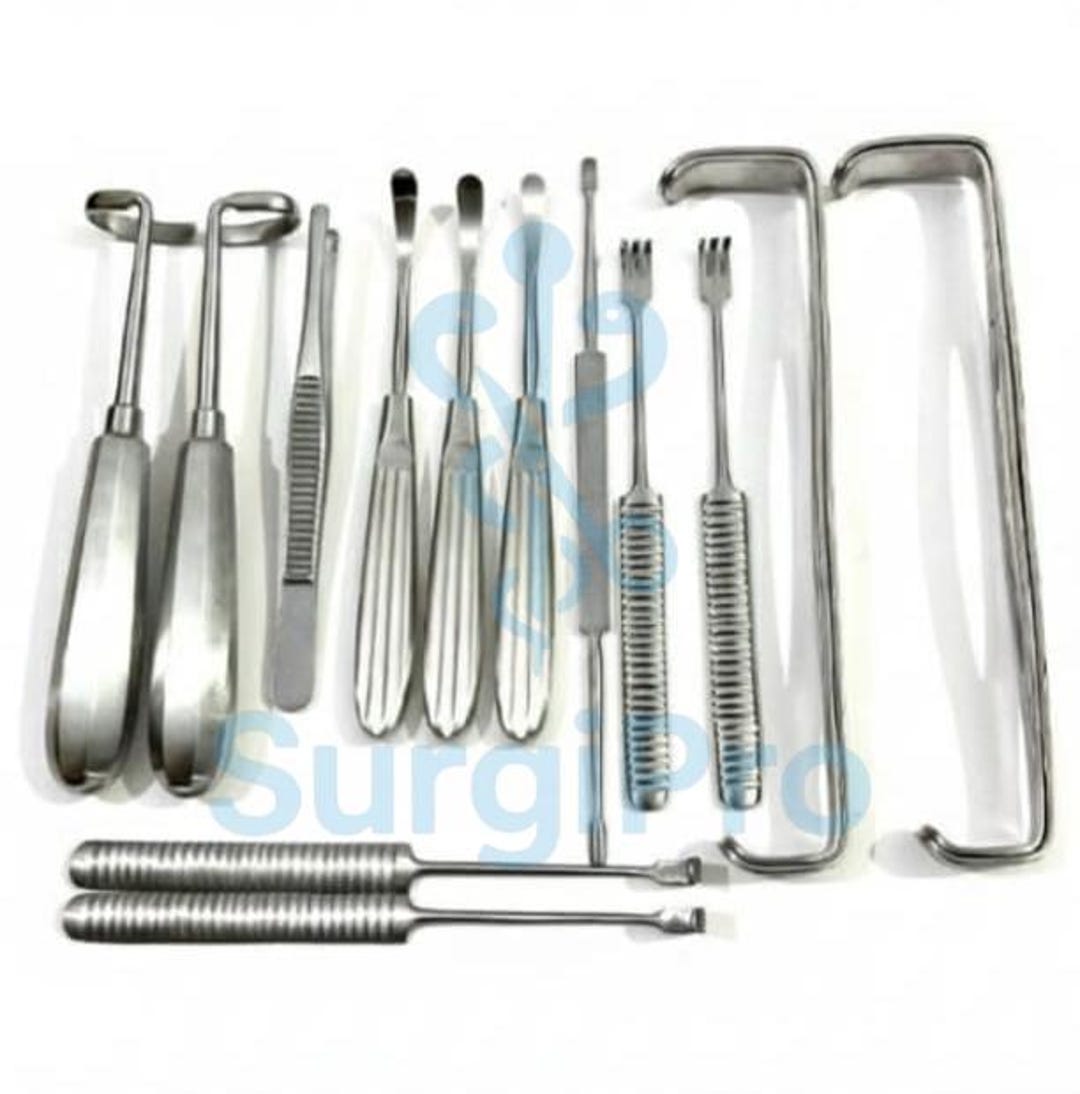 Daniel Instrument Box Daniel Rib Harvest Plastic Surgery Instruments Set of 12 Steel - Etsy