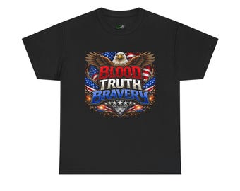 Maglietta Blood Truth Bravery