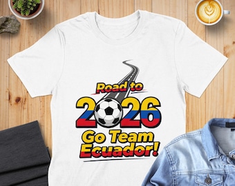 Ecuador Fan Soccer Unisex T-Shirt: Limited Edition Road to 2026 Design