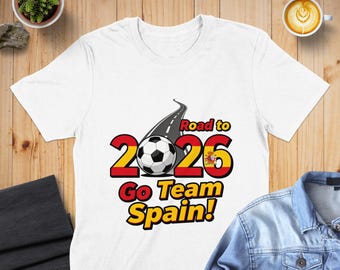 スペイン ワールドカップ優勝記念 2026 Tシャツ、メンズ＆レディース
