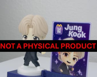Tinytan Mini BTS Stage + PC Holder Mcdonalds | 3D Print File STL +