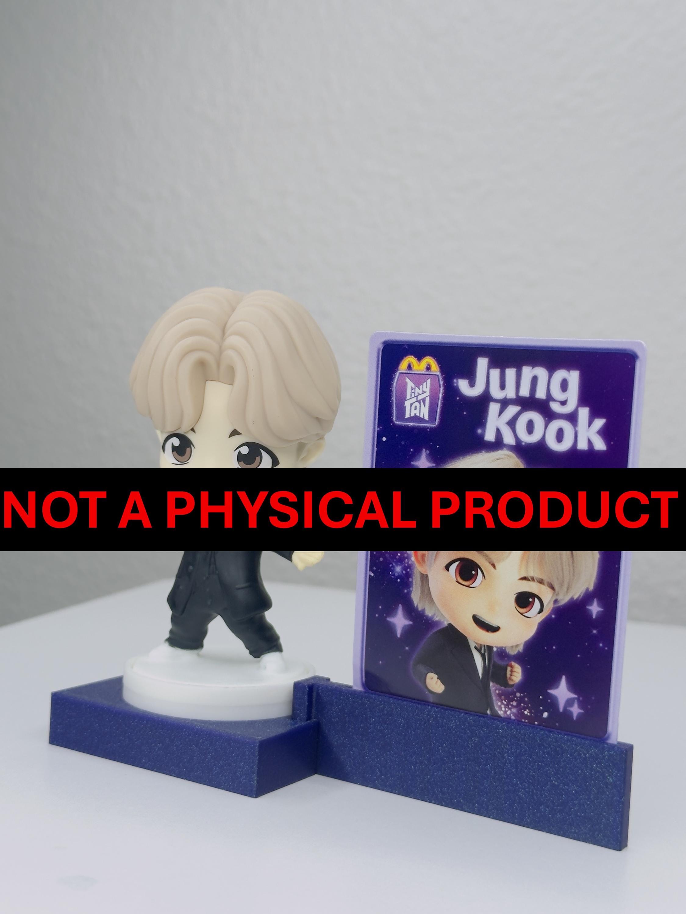 Tinytan Mini BTS Stage + PC Holder Mcdonalds | 3D Print File STL +