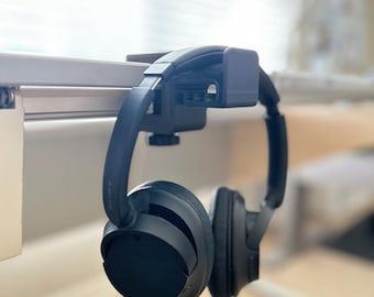 Personal Clamp-on Headphone Stand (Black)