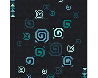 Quilt Pattern - Eddies in the Space Time Continuum (PDF)