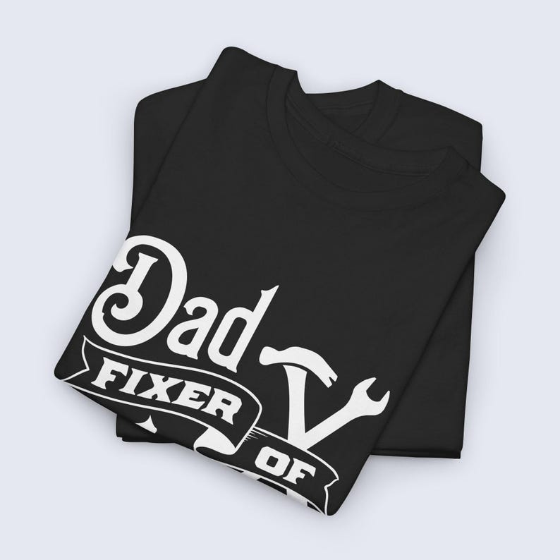 Camiseta "Papá Arreglando Cosas", Camiseta Divertida para Papá, Regalo del Día del Padre para el Esposo, Camiseta para Papá Manitas, Regalo para Papá DIY, Camiseta de Manitas, Camiseta de la Vida de Papá imagen 4