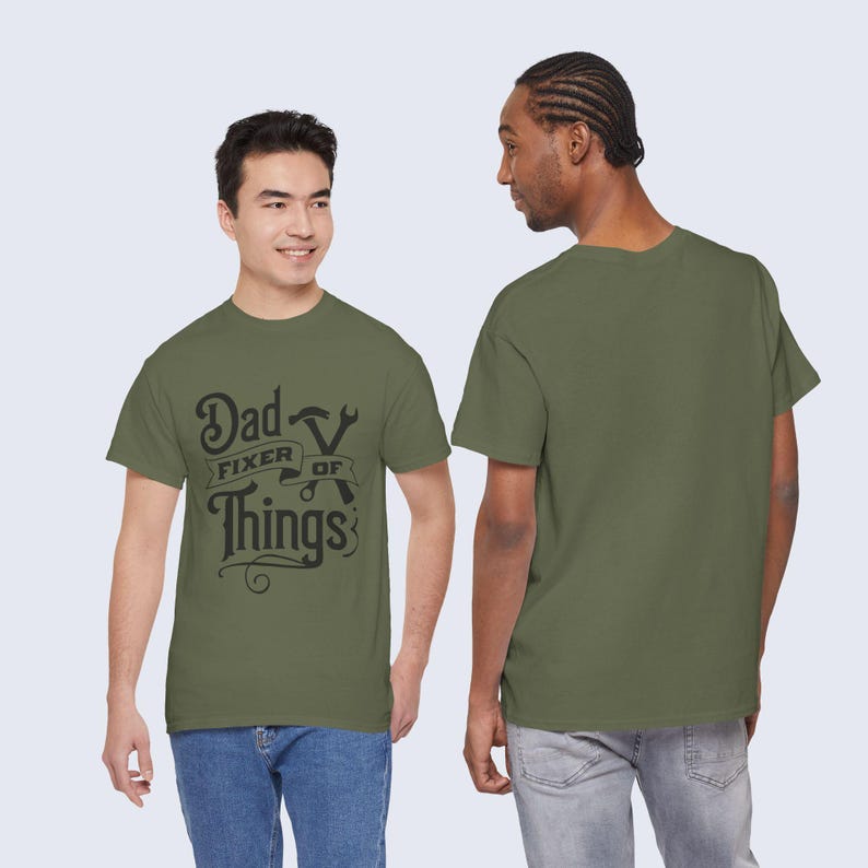 Camiseta "Papá Arreglando Cosas", Camiseta Divertida para Papá, Regalo del Día del Padre para el Esposo, Camiseta para Papá Manitas, Regalo para Papá DIY, Camiseta de Manitas, Camiseta de la Vida de Papá imagen 8