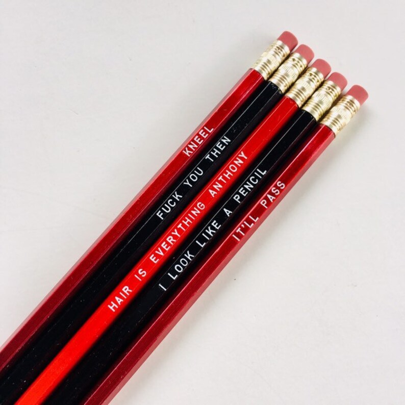 Fleabag inspired No 2 Pencils // 5 pack or 10 pack stationery Etsy