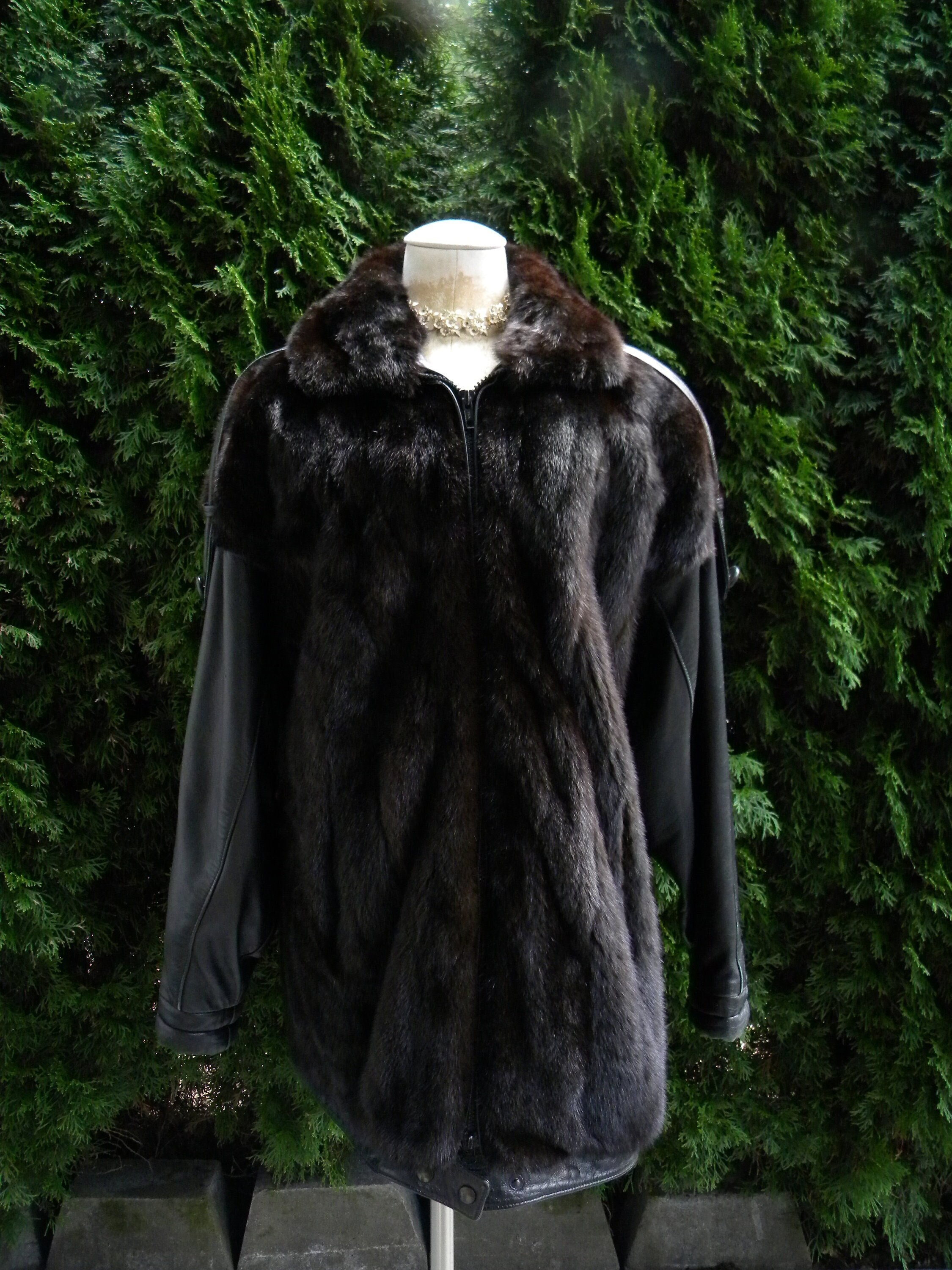 Mink bomber jacket mens best sale