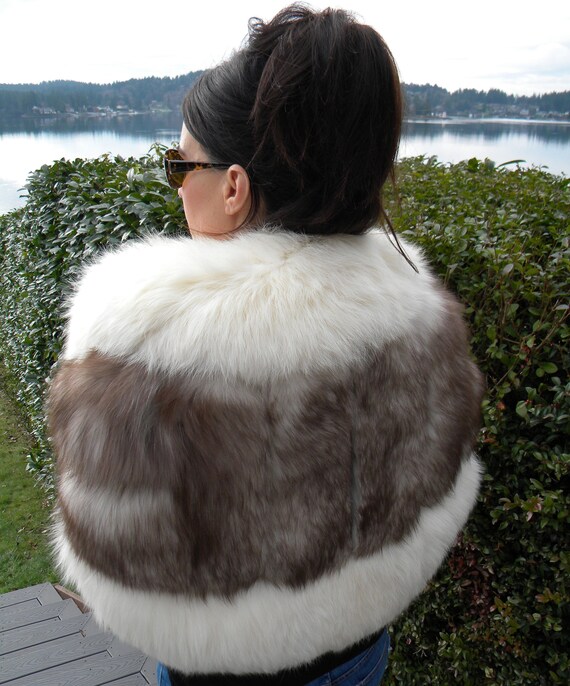 fur capes and wraps