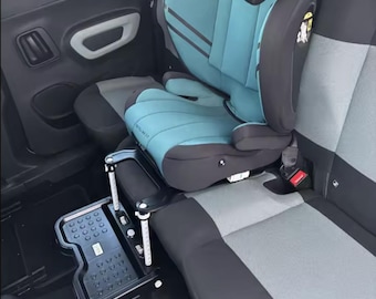 Reposapiés ajustable para asiento de coche para niños: soporte de pedales para bebés y niños, accesorio universal para el interior del coche.