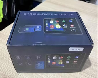 Pantalla táctil inalámbrica CarPlay y Android Auto para motocicleta
