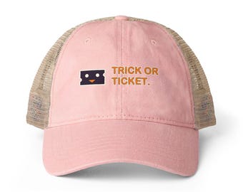 Trick Or Ticket | Infinity Her TESS Cap | Halloween IT Humor