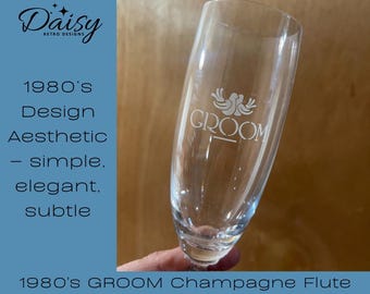 Groom Chapagne Flute