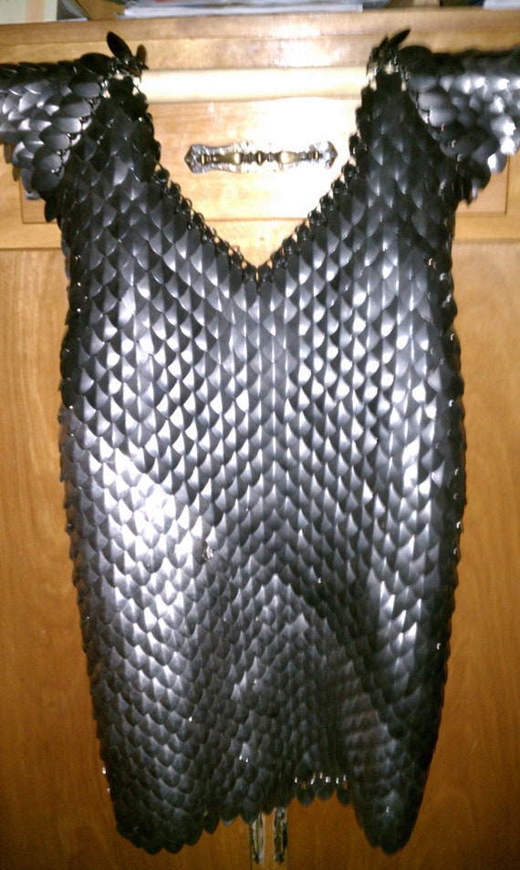 Items similar to Large Scale Armor Vest Stainless Steel on Etsy