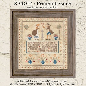 TERESA KOGUT Kreuzstichmuster XS4013 Eichhörnchen Kreuzstichmuster bei Cottageneedle.com