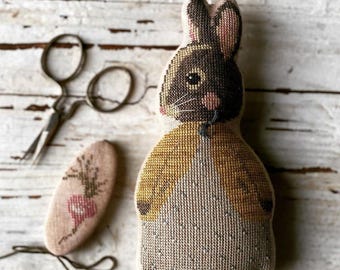 MAGGIE MAE by Stacy Nash Animal Crackers counted cross stitch pattern at cottageneedle.com