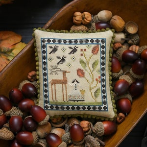 PLUM STREET SAMPLERS Autumn Joy Kreuzstichmuster bei Cottageneedle.com