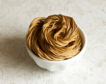YE OLDE GOLD Classic Colorworks hand-dyed embroidery floss counted cross stitch thread at cottageneedle.com