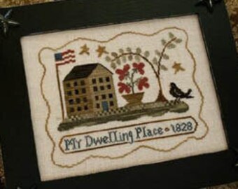 LITTLE HOUSE NEEDLEWORKS My Dwelling Place counted cross stitch patterns at thecottageneedle.com